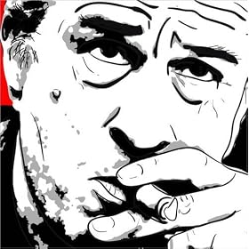 poster / affiche robert de niro est disperible en (L x H): 30 x 30 cm de dverso