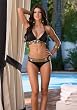 Riviera Gold Halter Bikini Sexy Swimsuits With Gold Sequin Detail