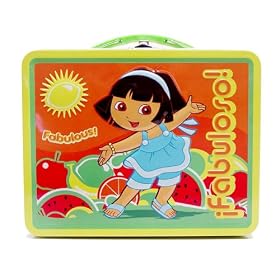 Dora The Explorer New Design Tin Lunch Box Bag by Clocks