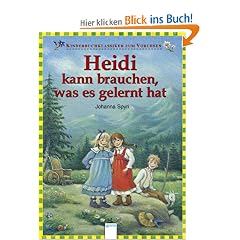 Heidi kann brauchen, was es gelernt hat