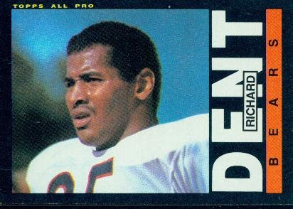 1985 Topps #24 Richard Dent AP RC - Chicago Bears (All Pro) (RC - Rookie Card)(Football Cards)