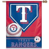 Texas Rangers 27 &acute; x 37 &acute; Banner - B0001D9YCG