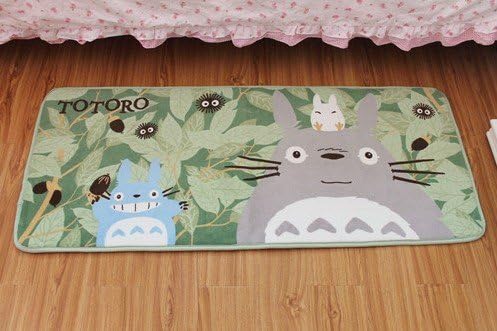 Superfine Coral Velvet Cute My Neighbor Totoro Mat Soft Rug 47*20 Inches