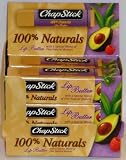 ChapStick 100% Naturals Lip Balm Lip Butter .15 Oz Stick (Pack of 12)