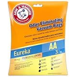 Eureka Odor Eliminating Premium Allergen Eureka Vacuum Bags with Baking Soda