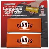 MLB SF Giants Original Patented Luggage Spotter&reg; Travel Bag Tag Luggage Handle Wrap (2-pack) - CLOSEOUT!