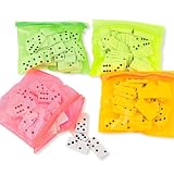 Plastic Dominoes in a Vinyl Cases (1 dz)