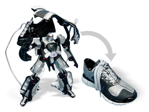 Transformers Nike Crossover Miniature Toy Shoe Limited Edition - Megatron