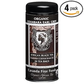 Caranda Fine Foods African Black Tea, Organic Usambara Earl Grey Teabags, 20 Count Tins 51ICANtSnnL. SL500 AA280 PIbundle 4,TopRight,0,0 AA280 SH20 Caranda Fine Foods African Black Tea, Organic Usambara Earl Grey Teabags, 20 Count Tins