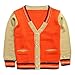eTree Little Boys' Baby V Collar Cardigan Buttons Cashmere Sweater 1-4 Years