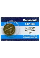 Panasonic Battery CR1632 3V 3 Volt Lithium Coin Size Battery