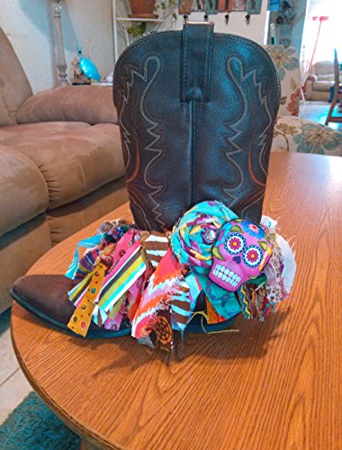 Sugar Skull boot bracelet