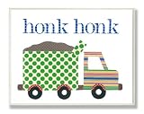 The Kids Room Wall Plaque, Honk Honk Dump Truck