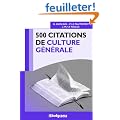 500 citations de culture g�n�rale