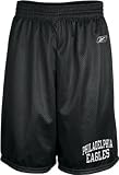 Reebok - Philadelphia Eagles Black Jimmy Mesh Shorts