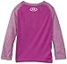 Under Armour Baby-Girls Infant Big Logo Heathered Raglan