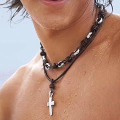 Maui Wowie Kette M�nner, braun/silber