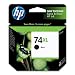 HP 74XL Print Cartridge in Foil Packaging