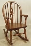 Amish USA Made Windsor Child's Rocker - MIL-72 FREE SHIPPING