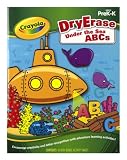 Crayola Dry Erase Learning Activity Workbook Under The Sea ABC's