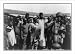 Historic Print (L): [Large group of people gathered around some men with musical inst...