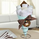 Owl - Look Whooo's Having A Baby - Diaper Bouquets - Baby Shower Centerpieces