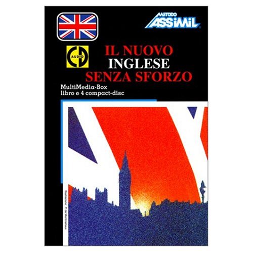 City Travel Guides Discounted  Books : Assimil Language Courses / Il Nuovo Inglese senza Sforzo (English Language Course for Italian Speakers) / Book plus 4 Audio Compact Discs