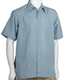 Ron Chereskin Mens Short Sleeve Microfiber Woven Shirt