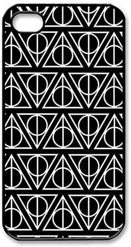 SUUER Rubber Silicone Harry Potter Deathly Hollow Designer Personalized Custom Plastic Rubber Tpu CASE for iPhone 5 5s Durable Case Cover