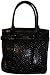 Women's Calvin Klein Tote Python Black Handbag