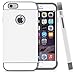 iPhone 6S Plus Case, iPhone 6 Plus Case, MagicMobile Hybrid Hard Protective Slim Durable Case for Apple iPhone 6S Plus / 6 Plus (5.5') Dual Layer [TPU + Hard PC] Armor Cute Cover - White - Gray