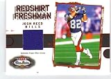 2002 2002 Fleer Box Score Red Shirt Freshman #8 Josh Reed - Buffalo Bills (Piece of Authentic Game-Worn Jersey ) (Football Cards)