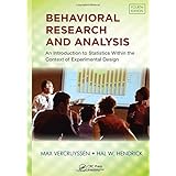 behavioral research and analysis an introduction to statistics within the context of experimental design fourth