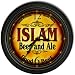 ISLAM 'S Beer and Ale Cascading Pub Wall Clock