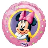 Minnie Mouse 18 Inch Mylar Balloon Pink portrait design