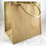 Jute Luxury Shopping Bag - Medium
