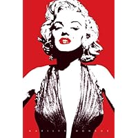Marilyn Monroe-Red, Movie Poster Print, 24 by 36-Inch