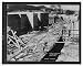 Historic Print (S): Cement beds for Gaton Locks, Canal Zone / photo by E.H. Kemp.