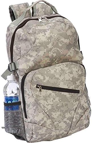 19" Digital Camo Backpack Day Pack Shoulder Military Gear School Book Bag Tote