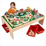 KidKraft Waterfall Mountain Train Set and Table