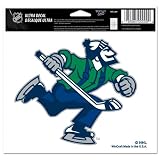 Vancouver Canucks Retro Lumberjack Logo 5x6 Cling Decal