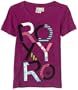 Roxy Girls 7-16 "That'S Because" Round Neck Cotton Slub Tee,Lightyear Purple,M (10)