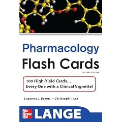 Lange Pharmacology Flash Cards (LANGE FlashCards)