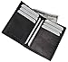 New Slim Thin Mens Bifold Genuine Leather Id Wallet Black Card Holder 71