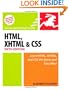 HTML, XHTML, and CSS, Sixth Edition