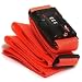 SAFE SKIES TSA 3-Dial Combination Luggage Strap NEON ORANGE