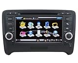 Rupse 7'' Touchscreen digitalen DVD-Player GPS Navigation für Audi TT mit PIP RDS Bluetooth CAN-BUS