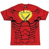  : TS284 Iron Man Costume T-Shirt Marvel Comics