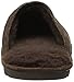 Lamo Men's Scuff Slipper - Suede Shoe, Black