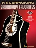 Fingerpicking Broadway Favorites 15 Songs For Solo Guitar Standard Notation & Tab (Book & CD)